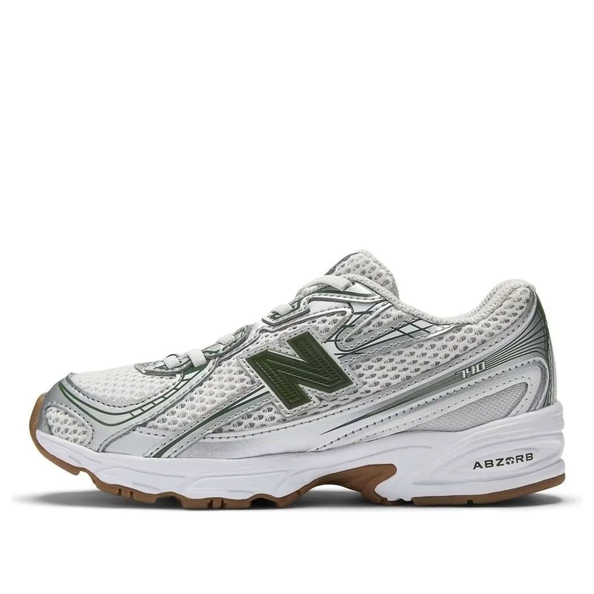 (PS) New Balance 740 Bungee 'Silver Metallic Dark Alpine Green' PZ740SF