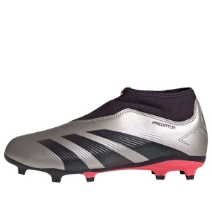 (GS) adidas Predator League FG 'Platinum Metallic Aurora Black' IF6357