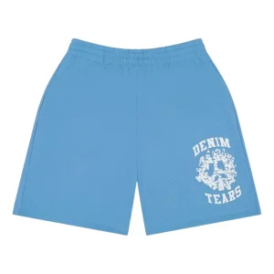 Denim Tears Denim University Mesh Shorts 'Light Blue' SS25BRS11161848