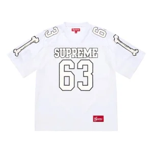 Supreme Bones Football Jersey 'White' SUP-FW25-010-WHITE