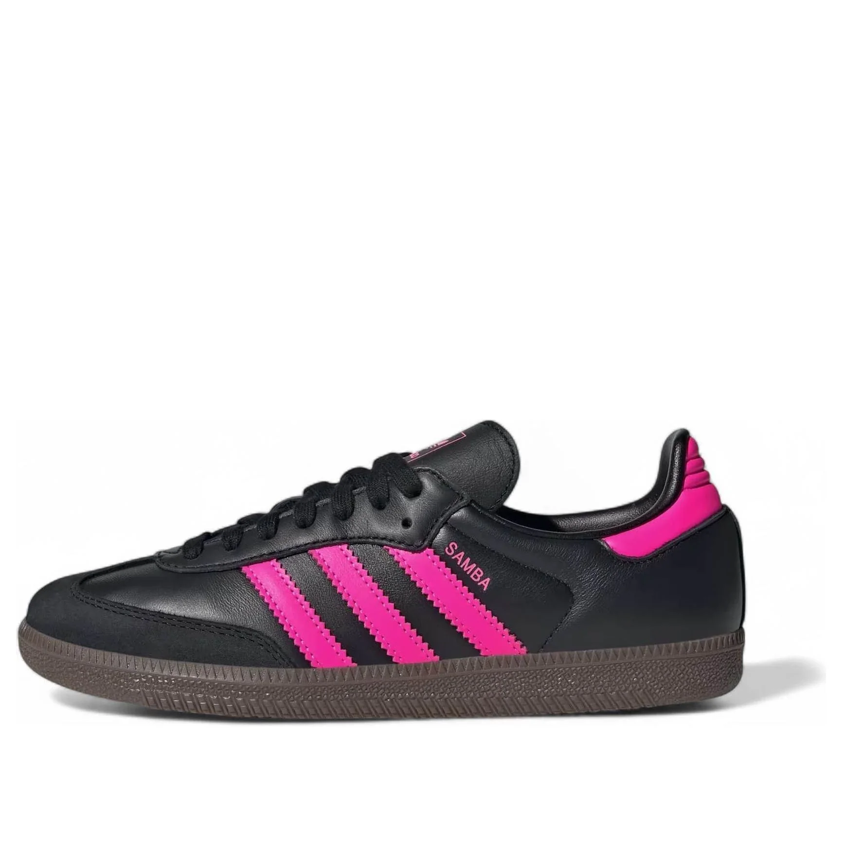 (WMNS) adidas Samba OG 'Black Lucid Pink' JS1386