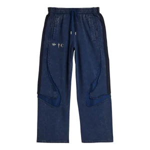 adidas x THUG CLUB TEAMGEIST Track Pants Asia Sizing 'Night Indigo' KC2218