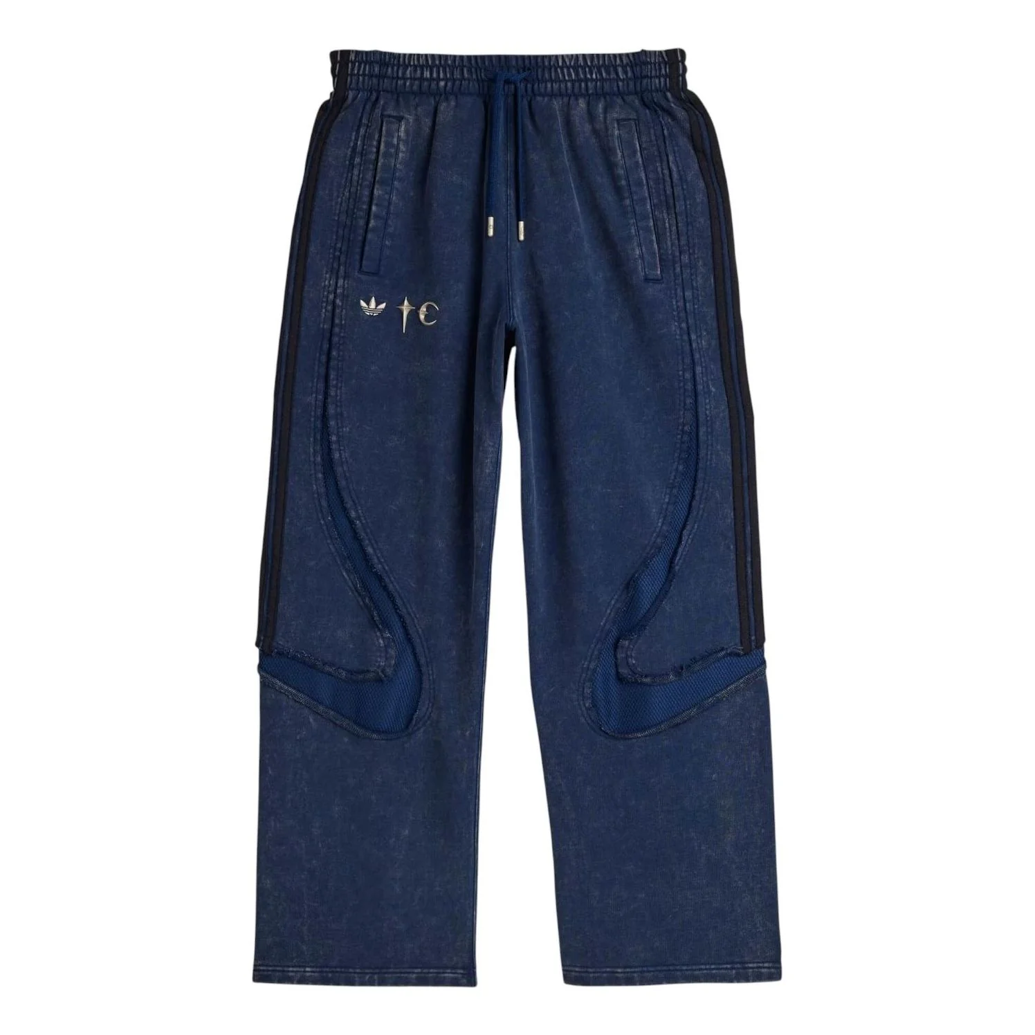 adidas x THUG CLUB TEAMGEIST Track Pants Asia Sizing 'Night Indigo' KC2218