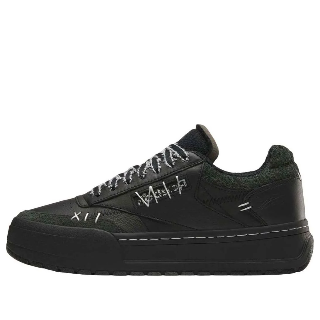 Reebok x Universal Monsters Club C Megacourt 'Black' 100210069