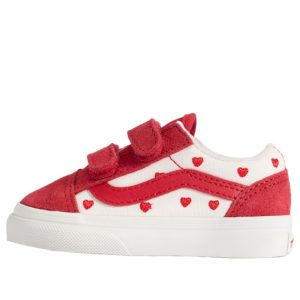 (TD)Vans Old Skool V 'Red White' VN000CTGJV6