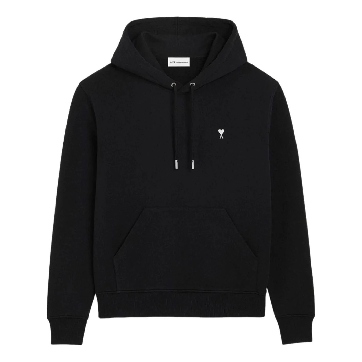 AMI de Heart Hoodie 'Black' HSW764-730-045