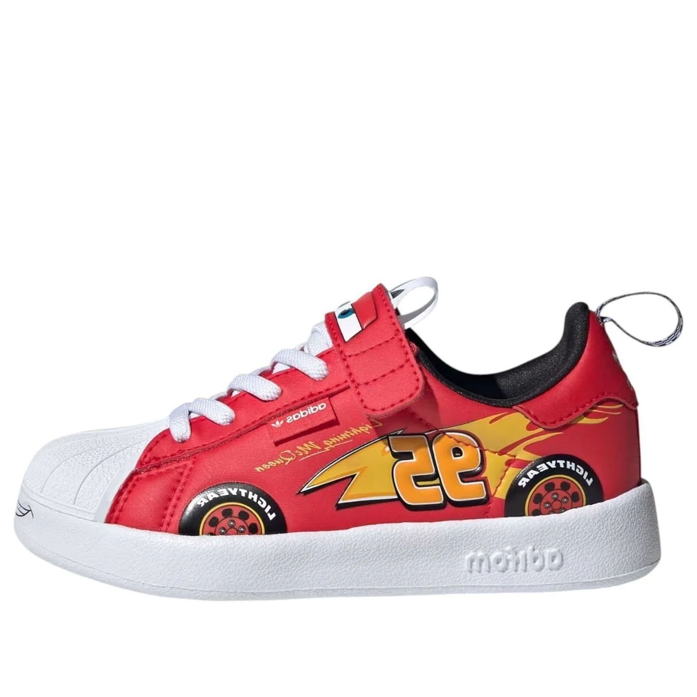 (PS) adidas x Pixar Cars Adifom Superstar 360 'Pure Ruby Cloud White' JR3752
