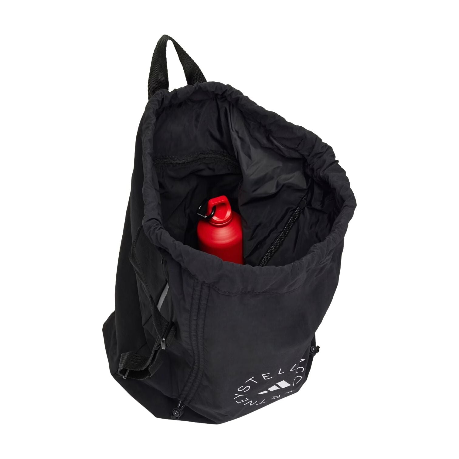 (WMNS) adidas x Stella McCartney Gym Sack 'Black White' JJ4693 - Image 4