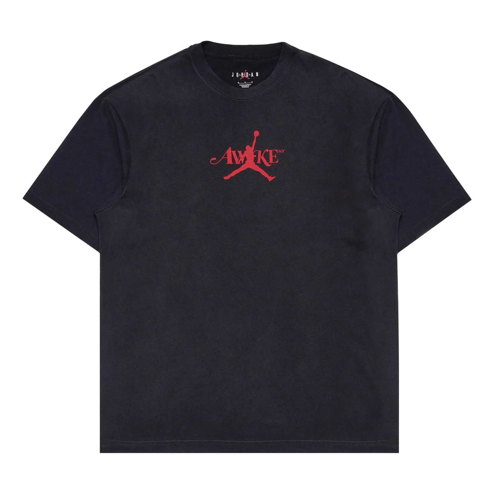 Air Jordan x Awake NY Solid T-shirt 'Black University Red' FV9913-010