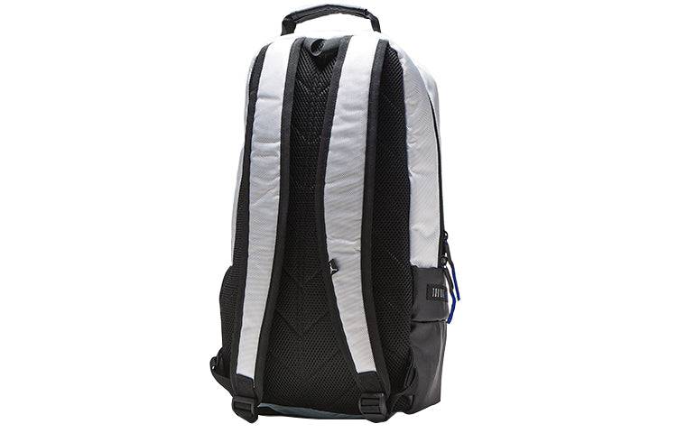 Air Jordan AJ11 Laptop Bag Schoolbag Backpack Basketball Zipper White 9A1971-637 - Image 3