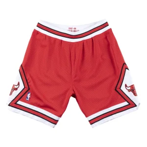 Mitchell & Ness NBA Authentic Shorts Chicago Bulls 1987-88 'Red White' ASHRCP19038-CBURED187