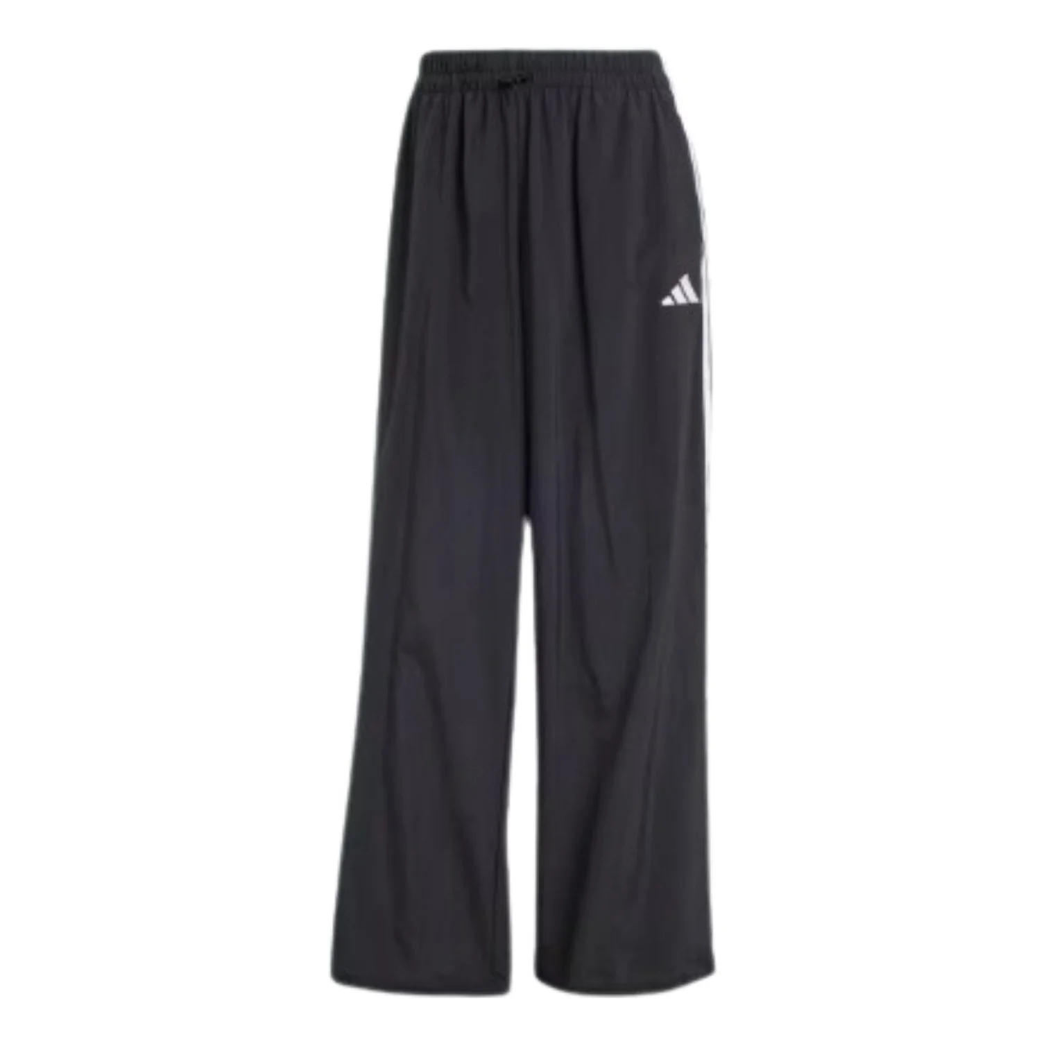 (WMNS) adidas Essentials 3-Stripes Lifestyle Sweat Parachute Pants Asia Sizing 'Black White' JE1306
