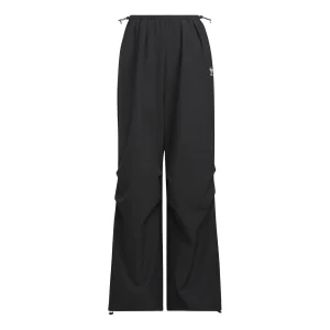 (WMNS) adidas Oversized Pants Asia Sizing 'Black' IY9497