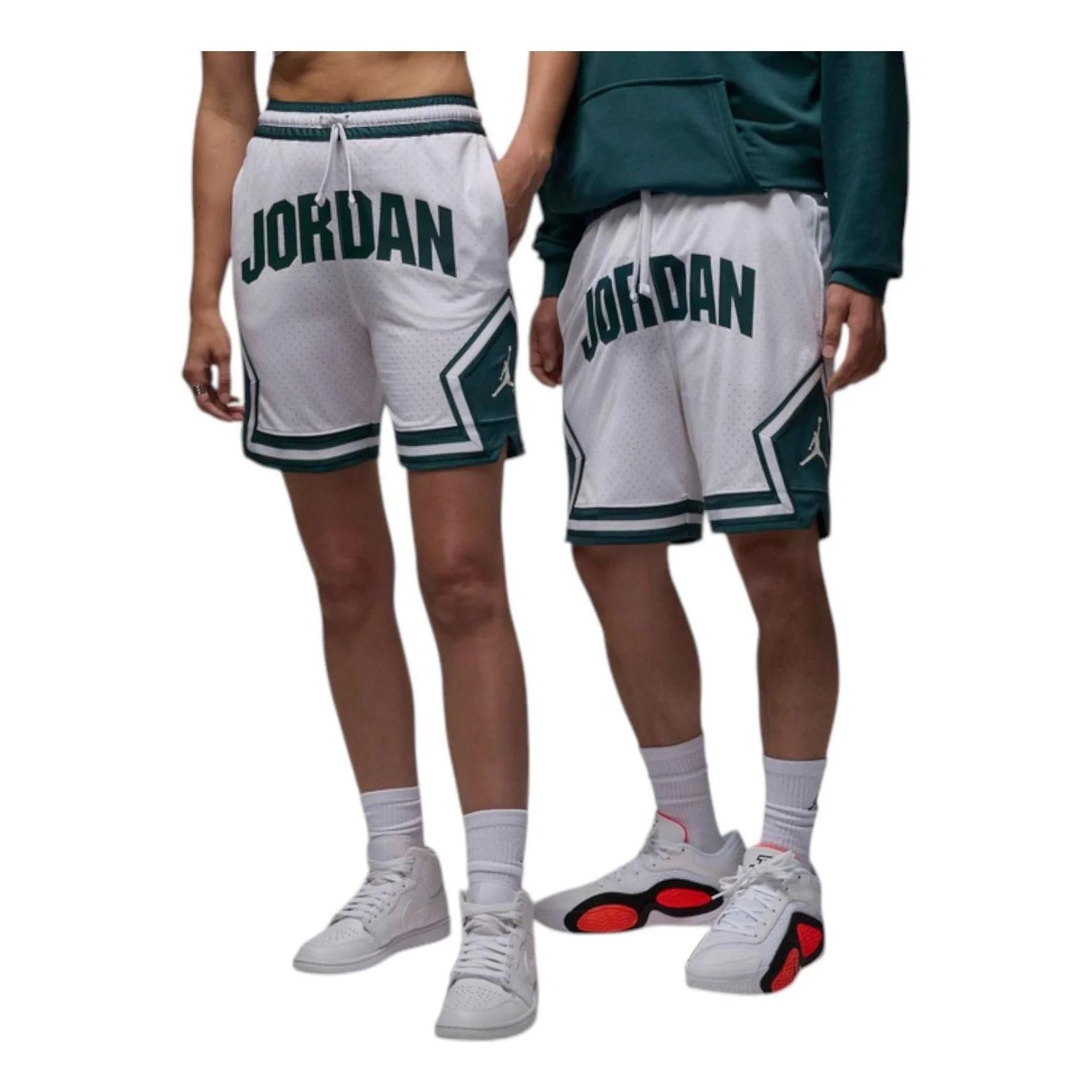 Air Jordan Sport Dri-FIT Diamond Shorts 'White/Oxidised Green' FV8612-100