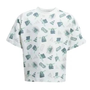 (PS) adidas x Star Wars Mandalorian T-Shirt Asia Sizing 'White' JD4555