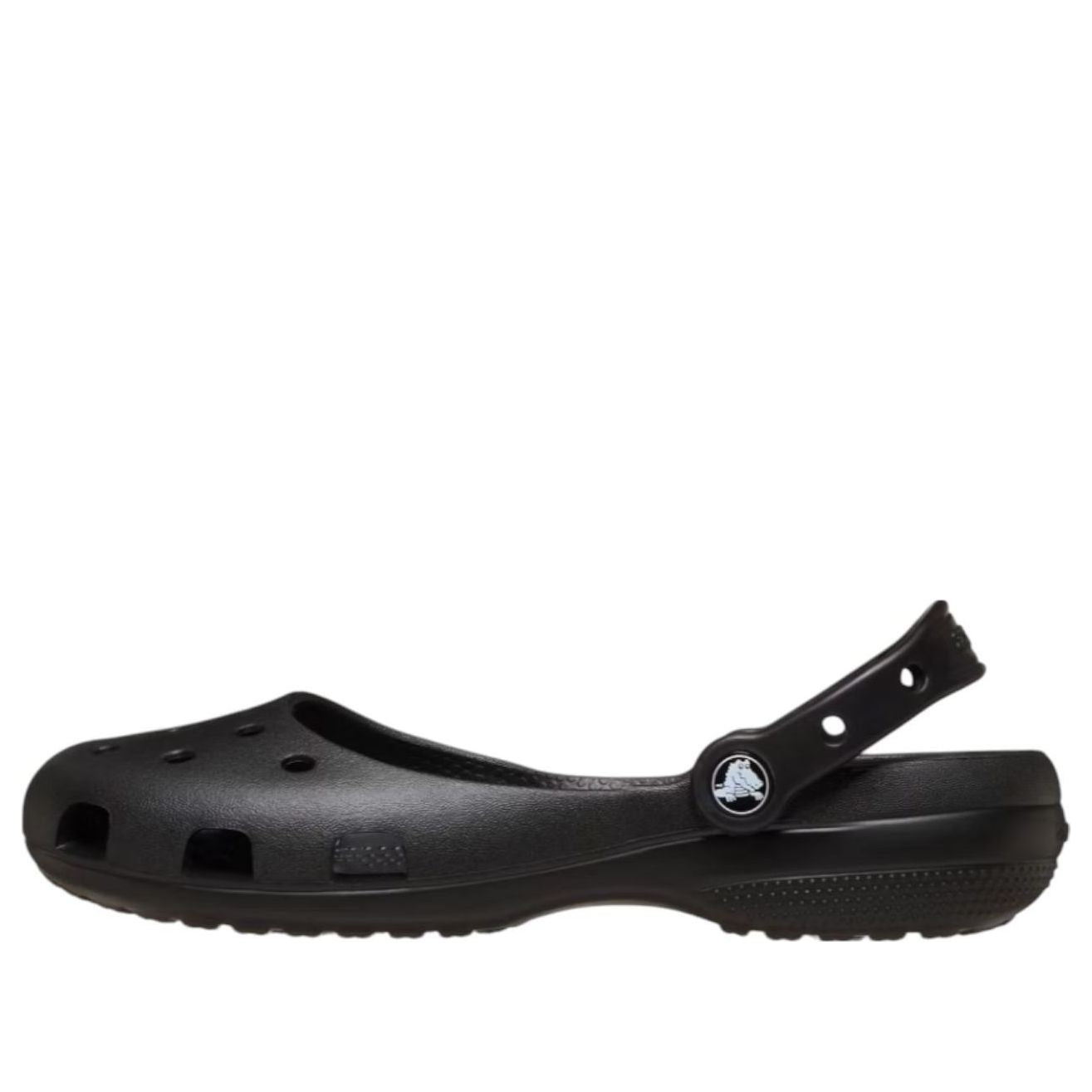 (WMNS) Crocs Classic Ballet 'Black' 211994-001