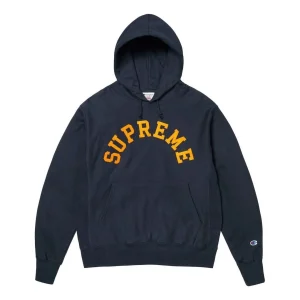 Supreme Champion Hooded Sweatshirt 'Navy' SS25SW57-NAVY