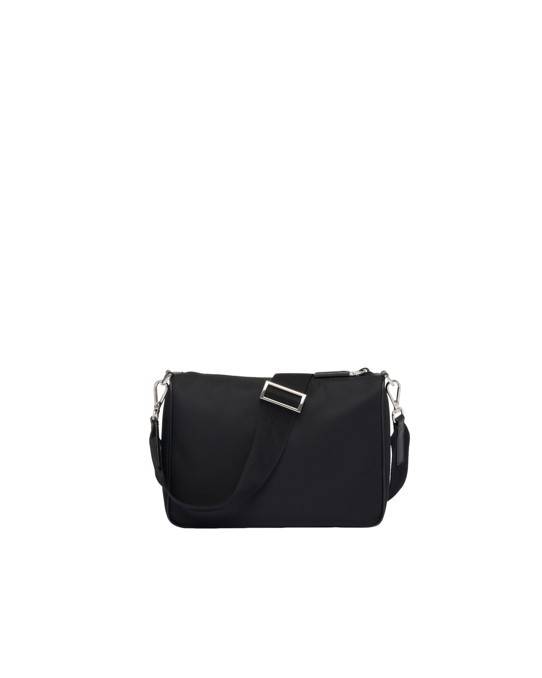 PRADA FW25 Re-Nylon and Saffiano Leather Shoulder Bag 'Black' 2VH113-2DMH-F0002 - Image 3