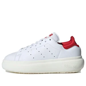 (WMNS) adidas Stan Smith PF 'White Red' IE0452