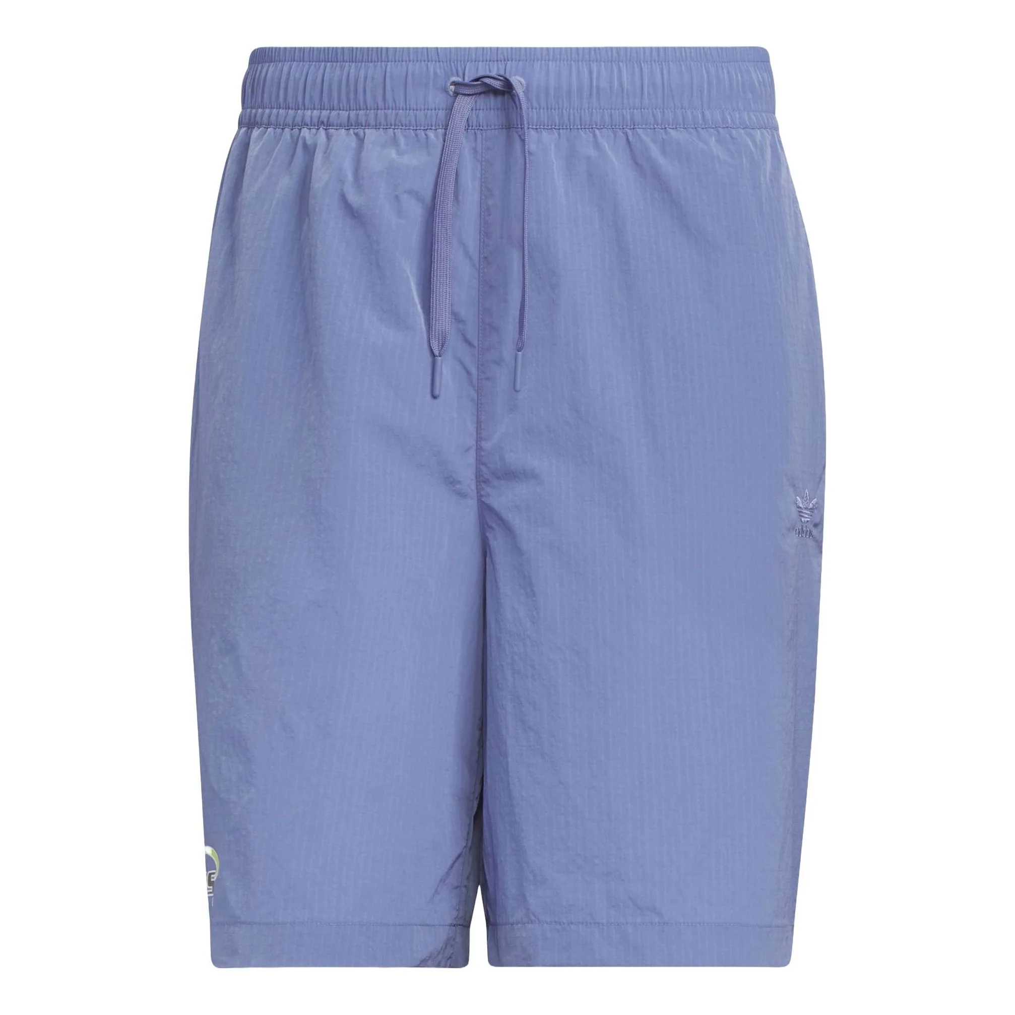 adidas Trefoil Logo Play Football Graphic Light Woven Shorts Asia Sizing 'Purple' IW6314