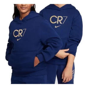 (GS) Nike CR7 Club Fleece Football Hoodie 'Blue' HF4348-492