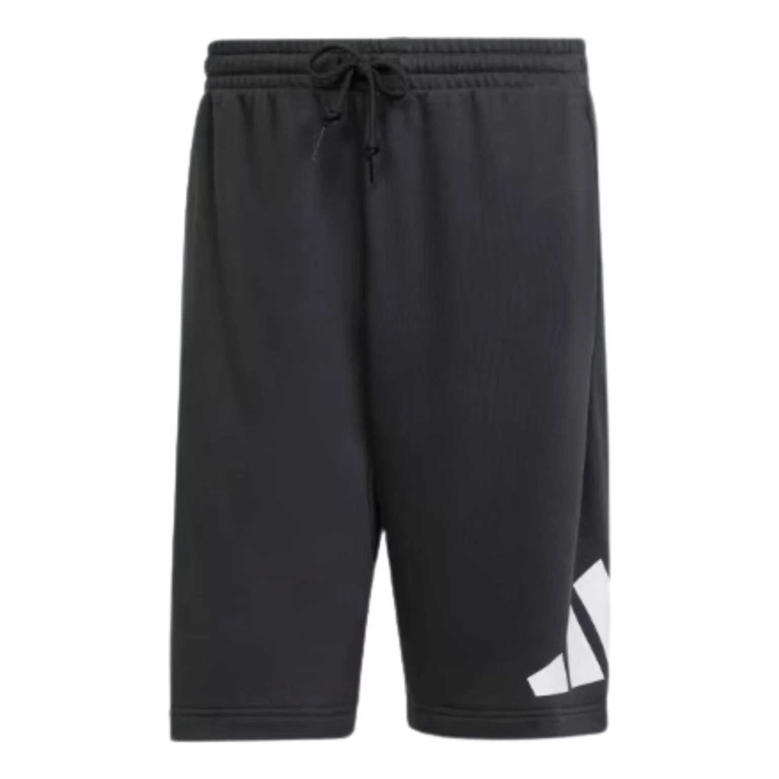 adidas Essentials Large Logo French Terry Shorts Asia Sizing 'Black' JE8956