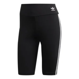 (WMNS) adidas Biker Shorts Asia Sizing 'Black White' FM2574