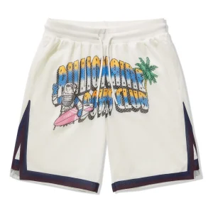 Li-Ning x BILLIONAIRE BOYS CLUB Mesh Shorts 'Beige' AKSU947-3