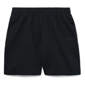 Balenciaga I Love Paris & Balenciaga Sweat Shorts 'Black Faded' 676137TRVM61041