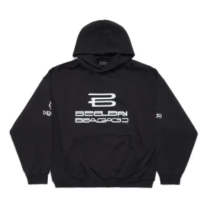 Balenciaga Ai Generated Hoodie 'Black White' 767877TQVF99034