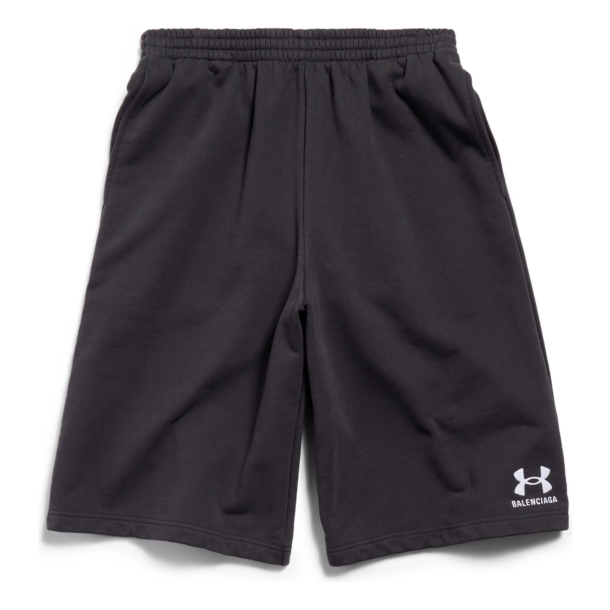 Balenciaga x Under Armour Large Shorts 'Black White' 795261TRVB89034