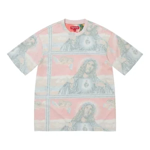 Supreme Jesus Short-Sleeve T-Shirt 'Multicolor' SUP-FW25-123