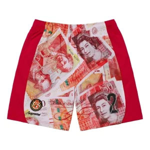 Supreme FW25 Pounds Soccer Short 'Red' FW25SH6-RED