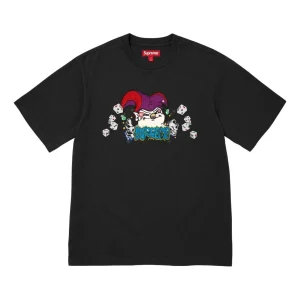 Supreme Aoi Jester Short-Sleeve T-Shirt 'Black' SUP-FW25-120-BLK