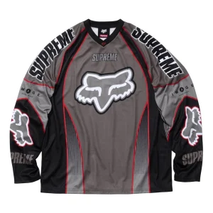 Supreme x Fox Racing DMX Jersey 'Black' FW25KN60-BLACK