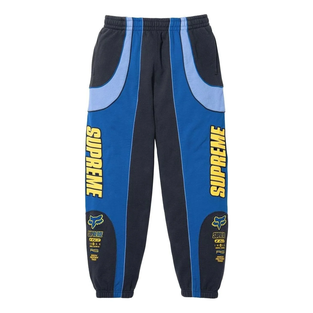 Supreme x Fox Racing Sweatpant 'Navy' FW25P58-NAVY