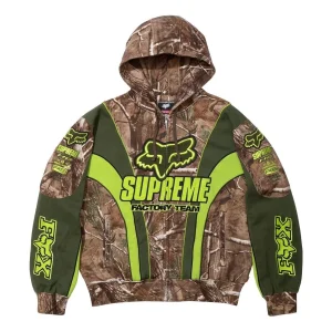 Supreme x Fox Racing Zip Up Hooded Sweatshirt 'Realtree AP Camo' FW25SW59-REALTREE-AP-CAMO