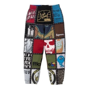 Supreme FW25 x Number (N)ine Patchwork Sweatpant 'Multi' FW25P65-MULTICOLOR