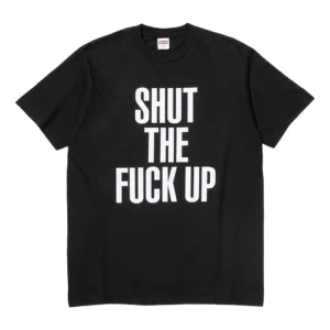 Supreme FW25 x Number (N)ine Shut Up T-Shirt 'Black' FW25T8-BLACK