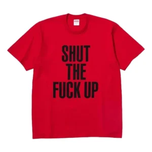 Supreme FW25 x Number (N)ine Shut Up T-Shirt 'Red' FW25T8-RED