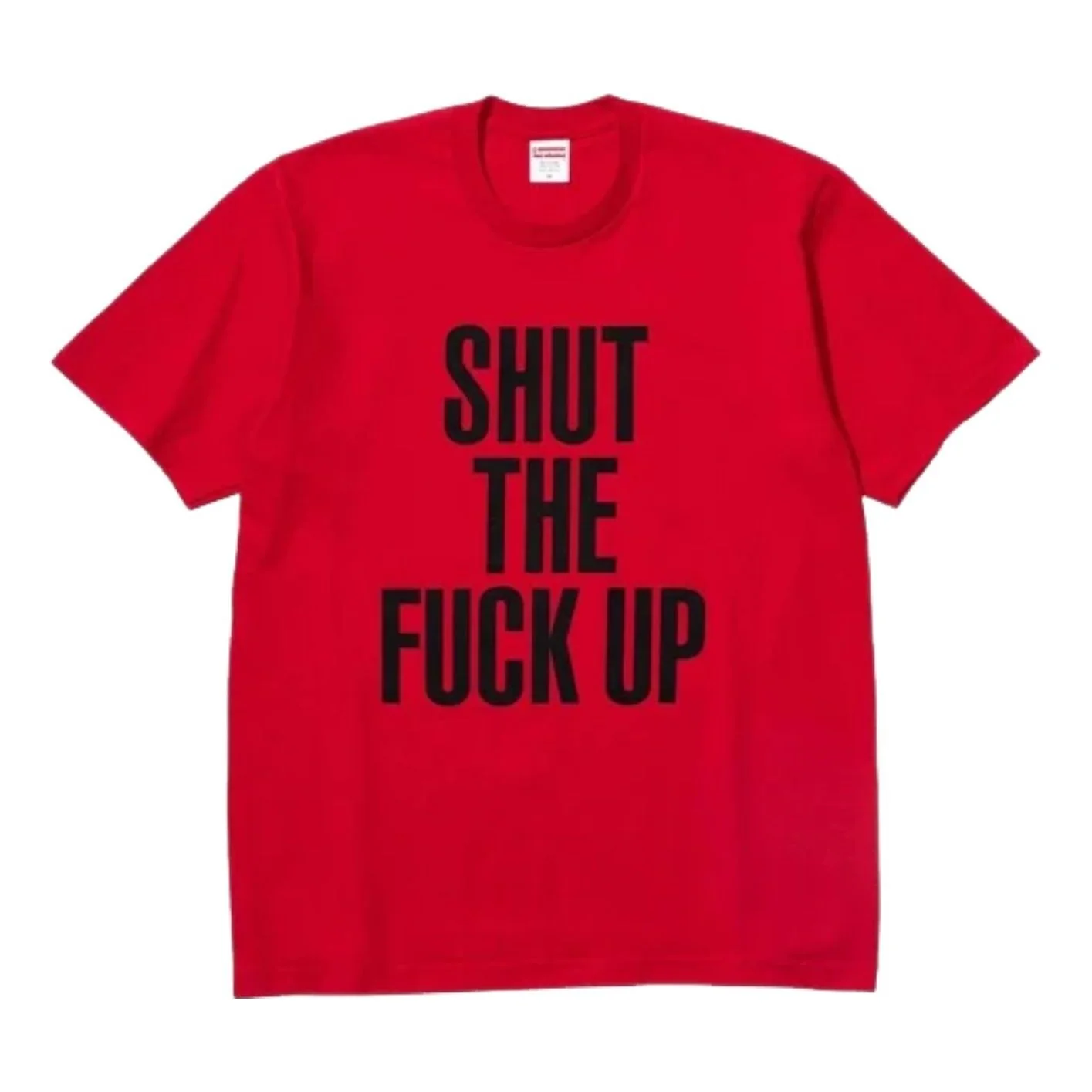 Supreme FW25 x Number (N)ine Shut Up T-Shirt 'Red' FW25T8-RED