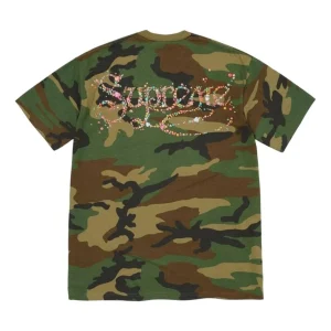 Supreme FW26 Gems T-Shirt 'Woodland Camo' SUP-FW26-005-WCMO