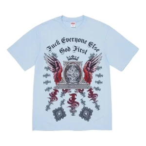 Supreme FW26 Money T-Shirt 'Powder Blue' SUP-FW26-007-BLU