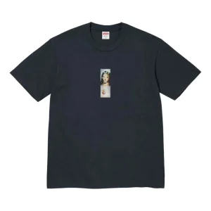 Supreme FW26 Prayer Card Box Logo T-Shirt 'Navy' SUP-FW26-001-NVY