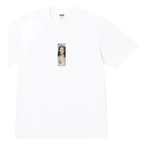 Supreme FW26 Prayer Card Box Logo T-Shirt 'White' SUP-FW26-001-WHT