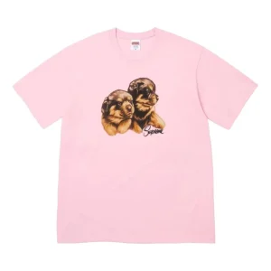 Supreme FW26 Puppies T-Shirt 'Light Pink' SUP-FW26-003-PNK