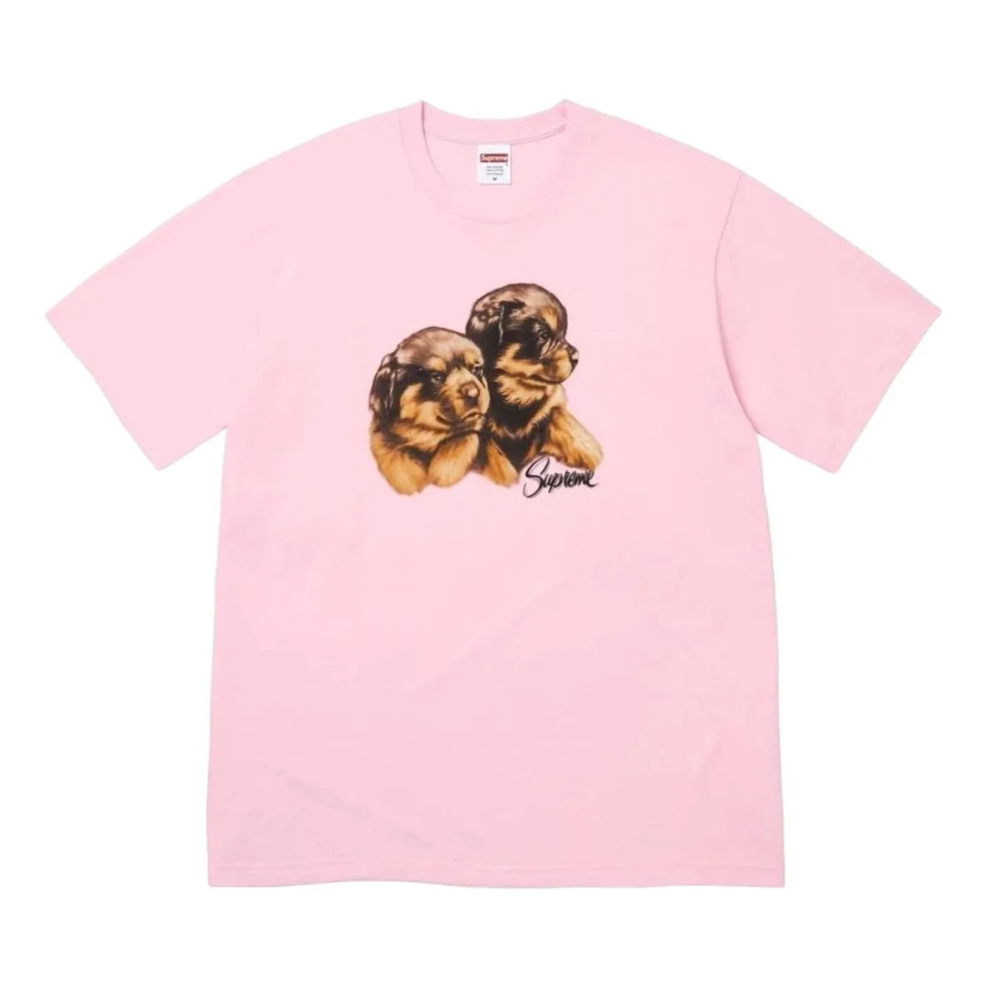 Supreme FW26 Puppies T-Shirt 'Light Pink' SUP-FW26-003-PNK