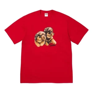 Supreme FW26 Puppies T-Shirt 'Red' SUP-FW26-003-RED