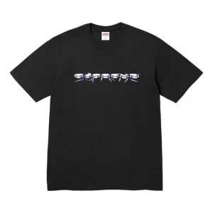 Supreme FW26 Skulls Spellout T-Shirt 'Black' SUP-FW26-004-BLK