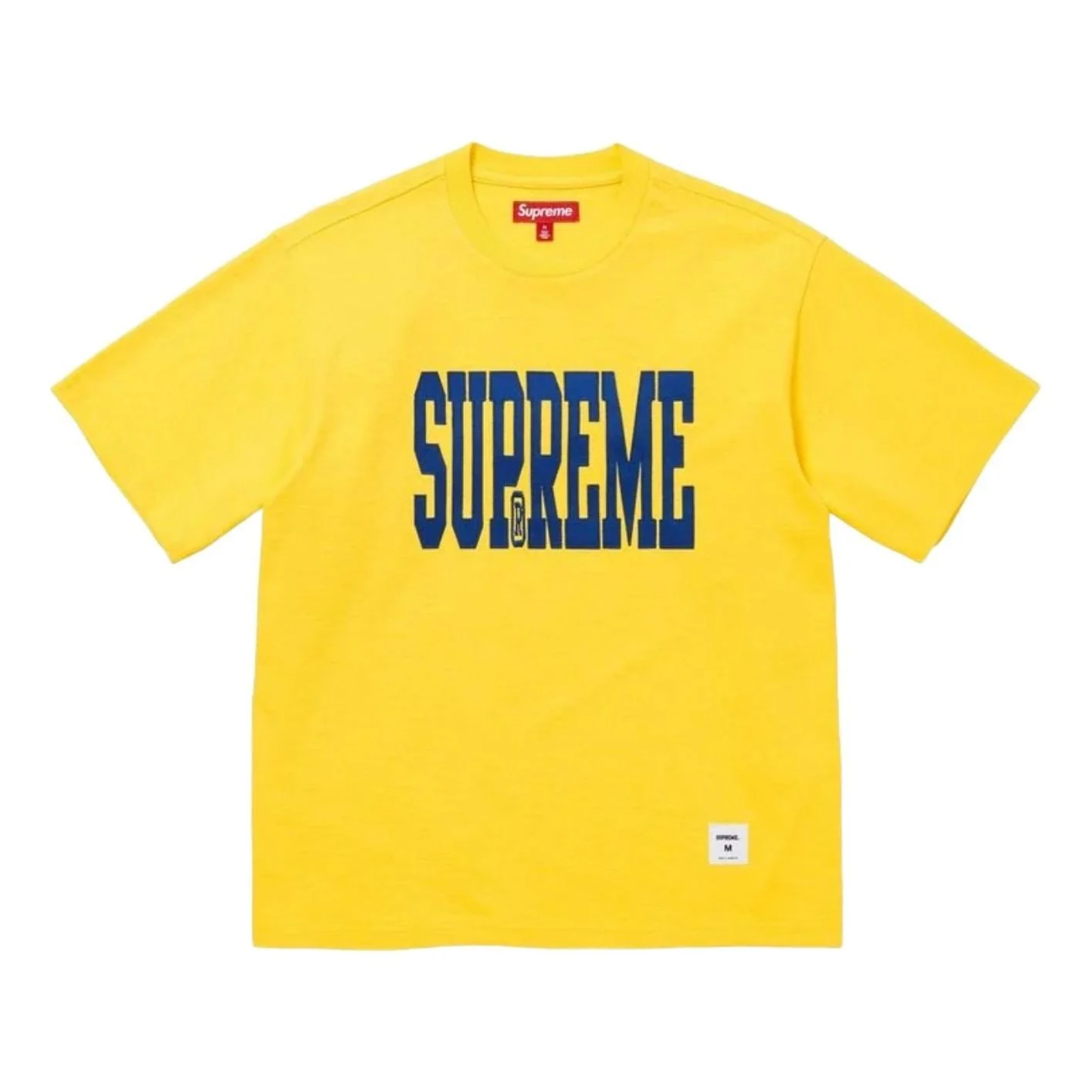 Supreme FW26 Stretch Appliqué S/S T-Shirt 'Yellow' SUP-FW26-016-YEL